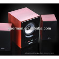 2.1 alto-falante multimídia de madeira, alto-falante subwoofer